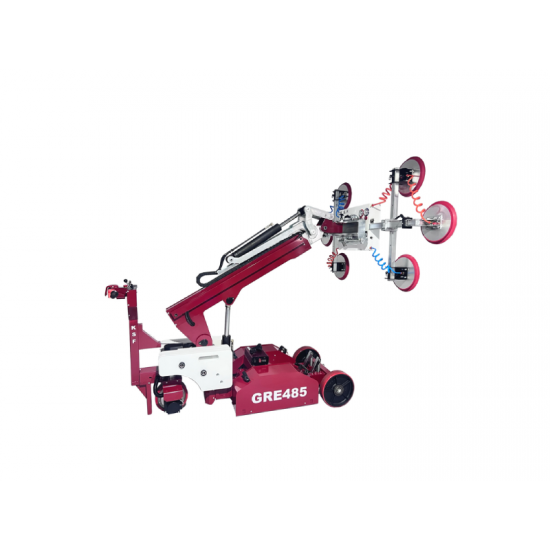 KSF GRE 485 | Electric Glass Lifting Robot 3.25 m 485 kg - Kapountalis