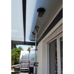 KSF GLS 340 | Telescopic Electric Glass Lifter 3.40 m - 70 kg 
