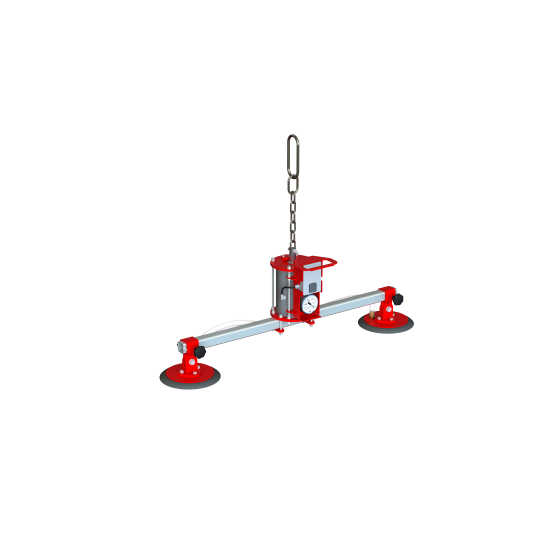 LEKROLIFT KL 150-2 (I) | Βεντούζα κενού αυτόματης απορρόφησης | έως 150 kg - Kapountalis