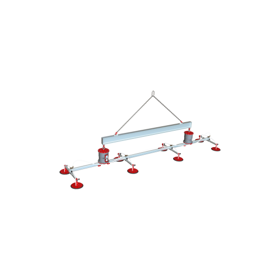 LEKROLIFT KL 2000-8 (H) | Bεντούζα κενού αυτόματης απορρόφησης | έως 2.000 kg - Kapountalis