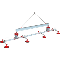 LEKROLIFT KL 2400-8 (H) | Bεντούζα κενού αυτόματης απορρόφησης | έως 2.400 kg
