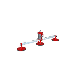 LEKROLIFT KL 600-3 (I) | Bεντούζα κενού αυτόματης απορρόφησης | έως 600 kg