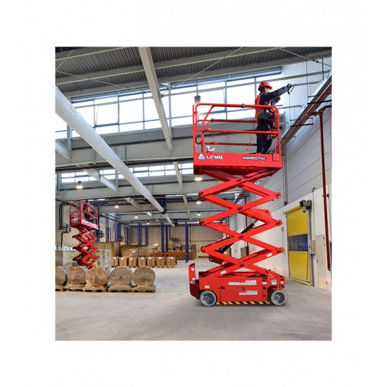 SCISSOR WORKING PLATFORM LGMG AS0607W 230KG 7.8M SCISSOR WORKING PLATFORM LGMG AS0607W 230KG 7.8M - Kapountalis