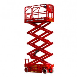 SCISSOR WORKING PLATFORM AS0808E 230KG 10M