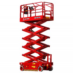 SCISSOR WORKING PLATFORM AS1012 320KG 12M SCISSOR WORKING PLATFORM AS1012 320KG 12M