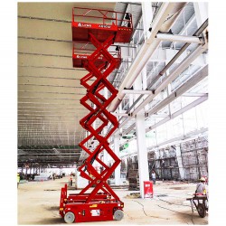 SCISSOR WORKING PLATFORM AS1012 320KG 12M SCISSOR WORKING PLATFORM AS1012 320KG 12M