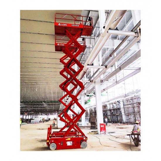 SCISSOR WORKING PLATFORM AS1012 320KG 12M SCISSOR WORKING PLATFORM AS1012 320KG 12M - Kapountalis