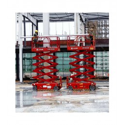 SCISSOR WORKING PLATFORM AS1012E 320KG 12M