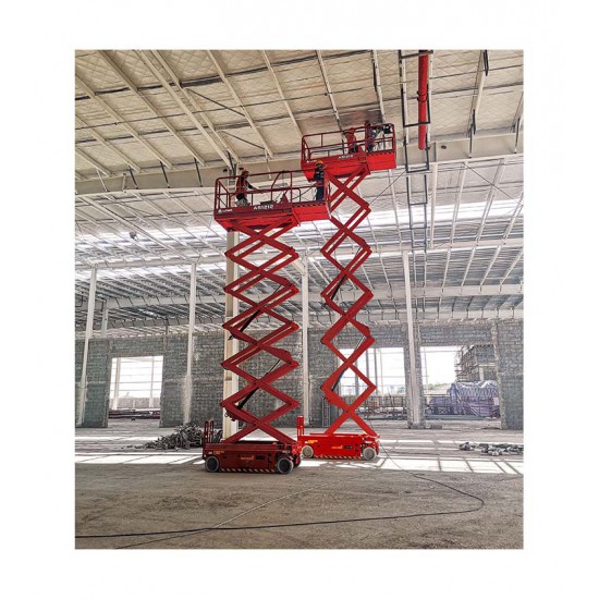 SCISSOR WORKING PLATFORM AS1212 320KG 14M SCISSOR WORKING PLATFORM AS1212 320KG 14M - Kapountalis