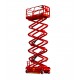 SCISSOR WORKING PLATFORM AS1413 320KG 15.8M SCISSOR WORKING PLATFORM AS1413 320KG 15.8M - Kapountalis