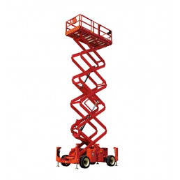 SCISSOR rough terrain WORKING PLATFORM SR1623 680KG 18M