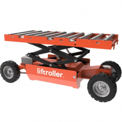 Liftroller e-wagon - Electric moving & lifting platform for materials and equipment up to 1200kg