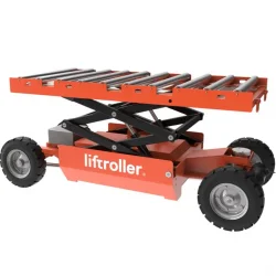 Liftroller e-wagon - Electric moving & lifting platform for materials and equipment up to 1200kg
