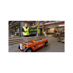 Liftroller E Mover - Remote controlled-Electric moving & lifting platform for materials and equipment up to 1200kg