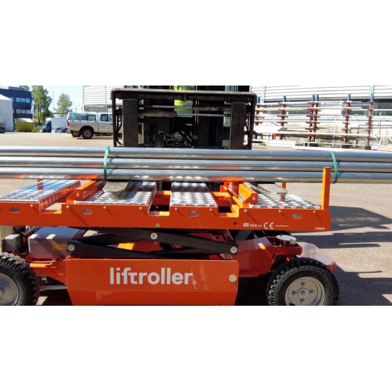 Liftroller E Mover - Remote controlled-Electric moving & lifting platform for materials and equipment up to 1200kg Liftroller E Mover - Remote controlled-Electric moving & lifting platform for materials and equipment up to 1200kg - Kapountalis