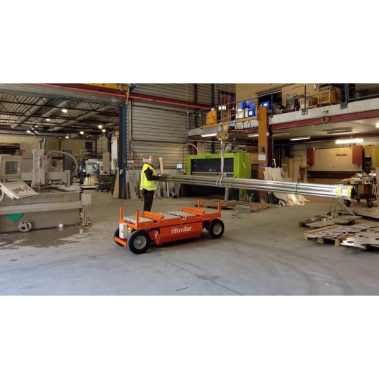 Liftroller E Mover - Remote controlled-Electric moving & lifting platform for materials and equipment up to 1200kg Liftroller E Mover - Remote controlled-Electric moving & lifting platform for materials and equipment up to 1200kg - Kapountalis