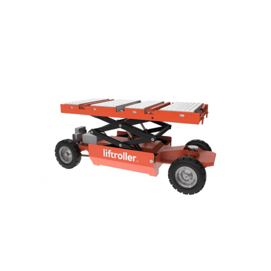 Liftroller E Mover - Remote controlled-Electric moving & lifting platform for materials and equipment up to 1200kg Liftroller E Mover - Remote controlled-Electric moving & lifting platform for materials and equipment up to 1200kg - Kapountalis