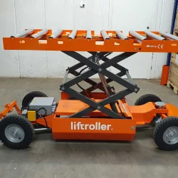 Liftroller e-wagon - Electric moving & lifting platform for materials and equipment up to 1200kg Liftroller e-wagon - Electric moving & lifting platform for materials and equipment up to 1200kg