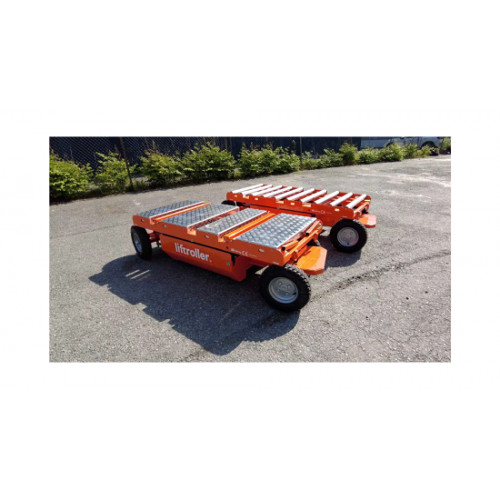 Liftroller e-wagon - Electric moving & lifting platform for materials and equipment up to 1200kg - Kapountalis