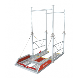 Liftroller floor - Πλατφόρμα μεταφοράς-κύλισης εμπορευμάτων και εξοπλισμού από μπαλκόνι ή εξέδρα μέσα στο κτίριο