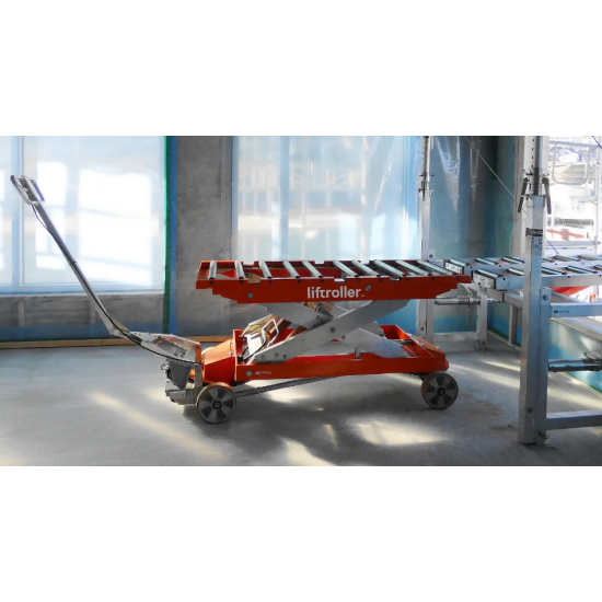 Liftroller wagon - Moving & lifting platform for materials and equipment Liftroller wagon - Moving & lifting platform for materials and equipment - Kapountalis
