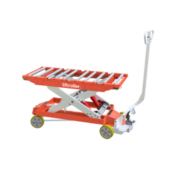 Liftroller wagon - Moving & lifting platform for materials and equipment 