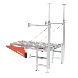 Liftroller wall - Πλατφόρμα μεταφοράς-κύλισης εμπορευμάτων και εξοπλισμού από το παράθυρο μέσα στο κτίριο