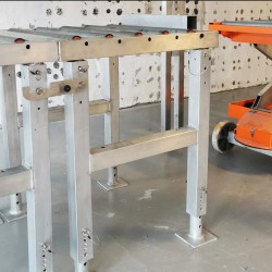 Liftroller Table - Moving platform for materials and equipment 
