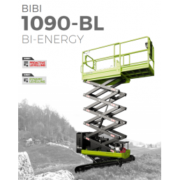  ALMACRAWLER MINI CRAWLER SCISSOR LIFT BIBI 1090BL BI-ENERGY - 10M 300KG