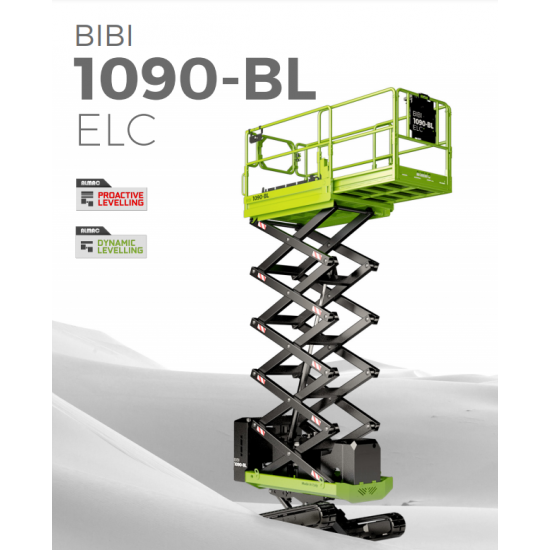 ALMACRAWLER ΜΙΝΙ ΕΡΠΥΣΤΡΙΟΦΟΡΟ ΨΑΛΙΔΩΤΟ ΑΝΥΨΩΤΙΚΟ BIBI 1090BL ELC - 10M 300KG - Kapountalis