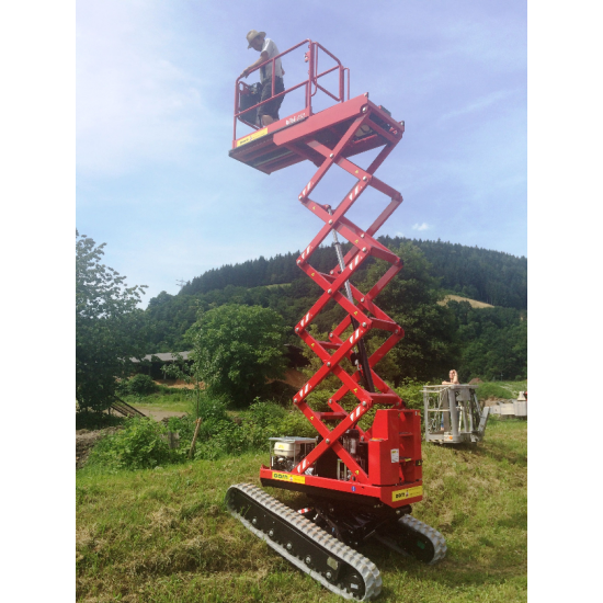 ALMACRAWLER MINI CRAWLER SCISSOR LIFT BIBI 850BL - 7.9M 250KG - Kapountalis