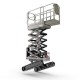 ALMACRAWLER MINI CRAWLER SCISSOR LIFT BIBI 850BL - 7.9M 250KG ALMACRAWLER MINI CRAWLER SCISSOR LIFT BIBI 850BL - 7.9M 250KG - Kapountalis