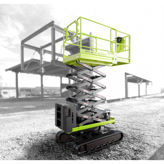 ALMACRAWLER MINI CRAWLER SCISSOR LIFT BIBI 870BL BI-ENERGY - 7.9M 250KG ALMACRAWLER MINI CRAWLER SCISSOR LIFT BIBI 870BL BI-ENERGY - 7.9M 250KG - Kapountalis