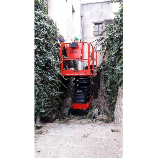 ALMACRAWLER MINI CRAWLER SCISSOR LIFT BIBI 870BL EVO - 7.9M 250KG - Kapountalis