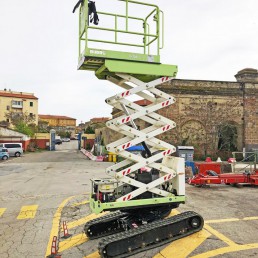 SECOND HAND ALMACRAWLER MINI CRAWLER SCISSOR LIFT  BIBI 850-BL - 7.9M 250KG