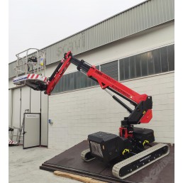 SECOND HAND ALMACRAWLER CRAWLER TELESCOPIC BOOM LIFT  JIBBI 1250 EVO - 12.2M 230KG - 2018