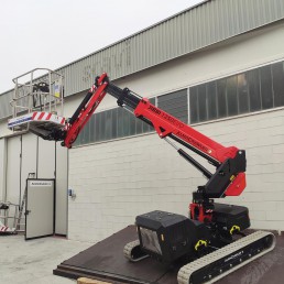 SECOND HAND ALMACRAWLER CRAWLER TELESCOPIC BOOM LIFT  JIBBI 1250 EVO - 12.2M 230KG - 2018