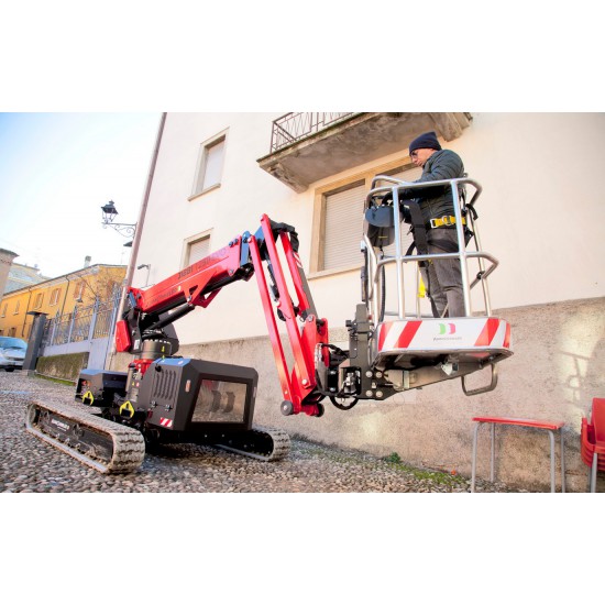 SECOND HAND ALMACRAWLER CRAWLER TELESCOPIC BOOM LIFT JIBBI 1250 EVO - 12.2Μ 230KG - 2019 SECOND HAND ALMACRAWLER CRAWLER TELESCOPIC BOOM LIFT JIBBI 1250 EVO - 12.2Μ 230KG - 2019 - Kapountalis
