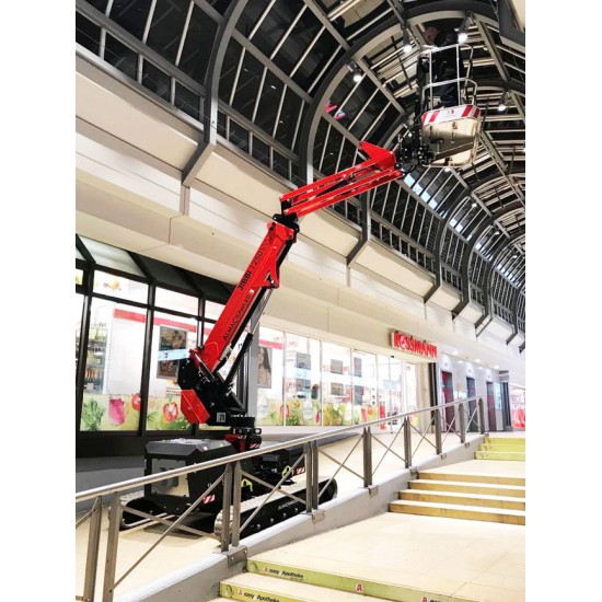 SECOND HAND ALMACRAWLER CRAWLER TELESCOPIC BOOM LIFT JIBBI 1250 EVO - 12.2M 230KG - 2018 SECOND HAND ALMACRAWLER CRAWLER TELESCOPIC BOOM LIFT JIBBI 1250 EVO - 12.2M 230KG - 2018 - Kapountalis