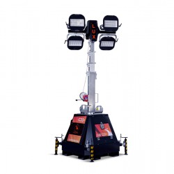 LUXTOWER LUX C23 PLUS | High-power lighting tower up to 9300 m² with plug-in power and manual lift up to 9 m LUXTOWER LUX C23 PLUS | High-power lighting tower up to 9300 m² with plug-in power and manual lift up to 9 m