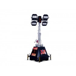 LUXTOWER LUX C23 PLUS | High-power lighting tower up to 9300 m² with plug-in power and manual lift up to 9 m LUXTOWER LUX C23 PLUS | High-power lighting tower up to 9300 m² with plug-in power and manual lift up to 9 m