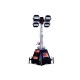 LUXTOWER LUX C23 PLUS | High-power lighting tower up to 9300 m² with plug-in power and manual lift up to 9 m - Kapountalis