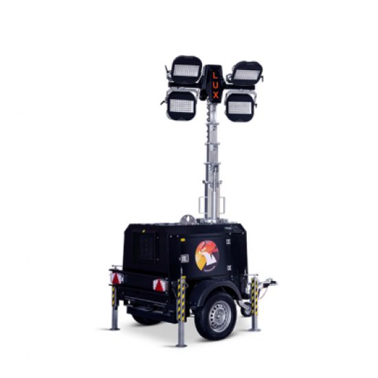 LUXTOWER LUX H11 | High-power lighting tower up to 4700 m² - Kapountalis