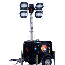 LUXTOWER LUX H11 MAX | High‑power lighting tower up to 9300 m² LUXTOWER LUX H11 MAX | High‑power lighting tower up to 9300 m²