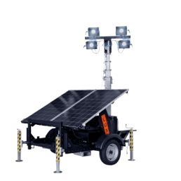 LUXTOWER LUX SOLAR PLUS | High‑power light tower up to 3000 m² 