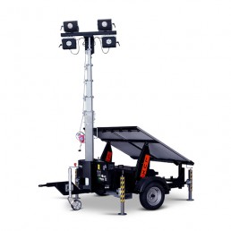 LUXTOWER LUX SOLAR | High-power light tower up to 2650 m² 