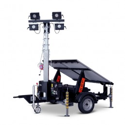 LUXTOWER LUX SOLAR | High-power light tower up to 2650 m² 