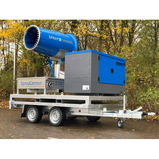 MB Dustcontrol SprayCannon 40–100 SKID | Dust suppression system | 40–100 m MB Dustcontrol SprayCannon 40–100 SKID | Dust suppression system | 40–100 m - Kapountalis