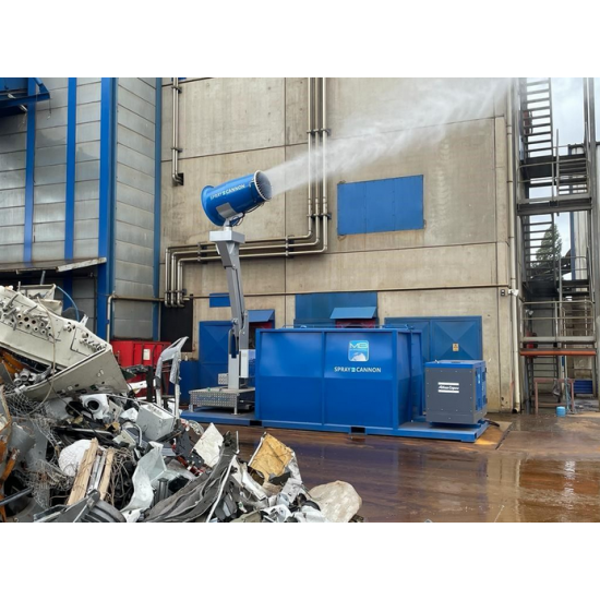 MB Dustcontrol SprayCannon 40–100 SKID | Dust suppression system | 40–100 m MB Dustcontrol SprayCannon 40–100 SKID | Dust suppression system | 40–100 m - Kapountalis