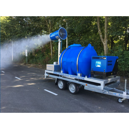 MB Dustcontrol SprayCannon 40 SS-M | Dust suppression system | 40 m - Kapountalis